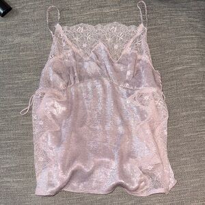 FREE PEOPLE. INTIMATELY  LACE PINK COLOR  NWOT
